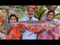 পোড়াদহের জামাই মেলার মাছ দিয়ে কি রান্না হল? 9 KG BIG Black Carp Fish Cooking 🐟 Poradaha Fish Fair