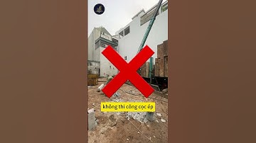 Lựa chọn "CỌC KHOAN NHỒI" khi thi công móng trong trường hợp nào? #thicongxaydung #xaynha