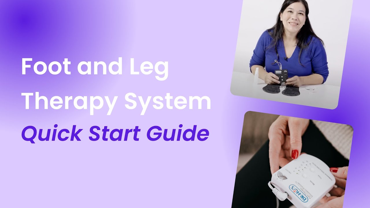 Quick Start Guide DRHO'S Foot & Leg Therapy System YouTube