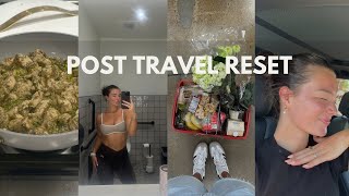 Post Travel Reset | Unpack, Grocery Shop, Facial, Closet Clean Out, Solidcore, New Recipe