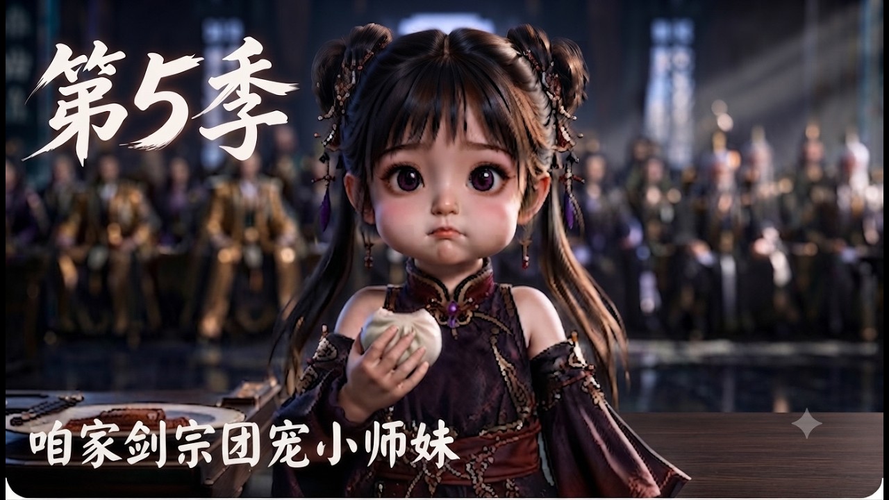 第5部 💥《咱家剑宗团宠小师妹》魔界小公主混进修仙界最穷宗门，身怀混沌灵根万年难遇，修炼飞快但花钱更飞快！