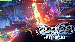 Granblue Fantasy: Relink - Zeta Gameplay (Managarmr)