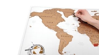 Luckies Scratch Map - The Planet Collection