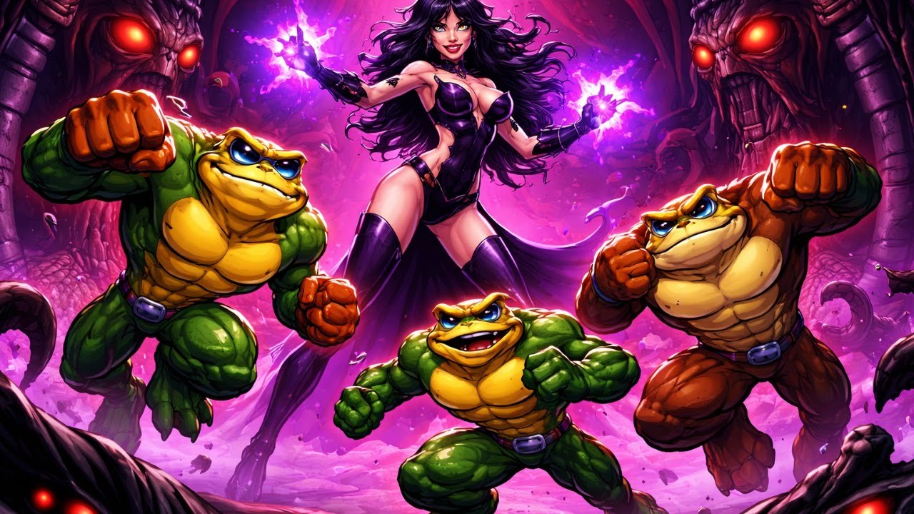 Battletoads NES  "To Fight or Love [Dark Queen Stands Above]"
