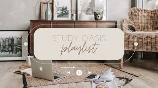 Acoustic Study Oasis: Serene Instrumental Music for Concentration