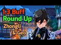 1.3 Buff Round Up, Zhongli & Geo | Genshin Impact