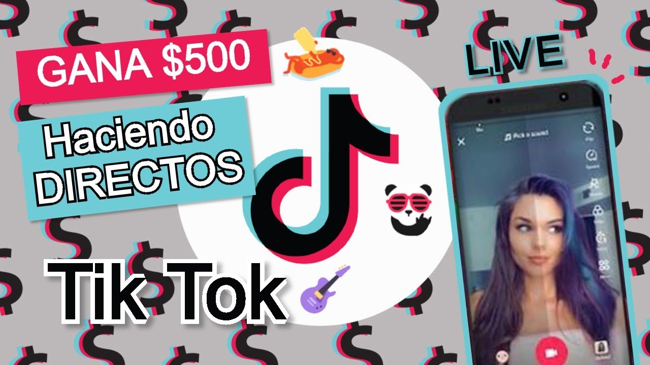 C mo GANAR DINERO En Tik Tok Haciendo Directos Como Hacer Un LIVE En
