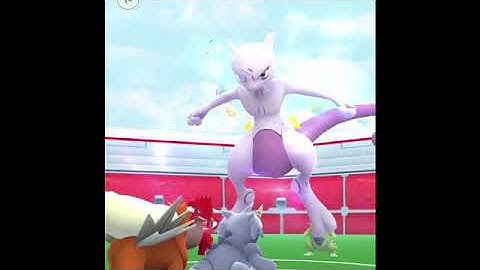 Pokémon Go| Ex-Raid Battle-Mewtwo