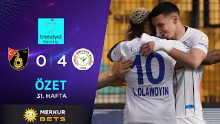 Merkur-Sports | İstanbulspor (0-4) Ç. Rizespor - Highlights/Özet | Trendyol Süper Lig - 2023/24