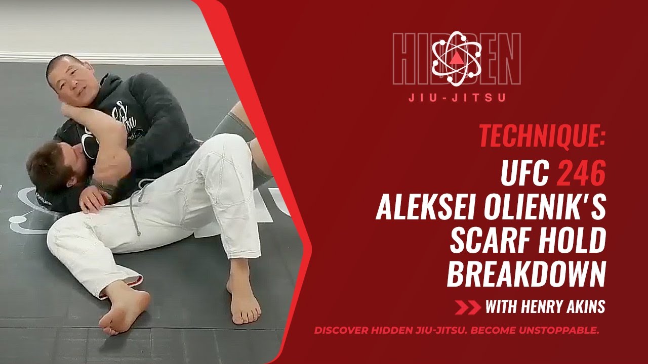UFC 246 Aleksei Olienik's Scarf Hold Breakdown