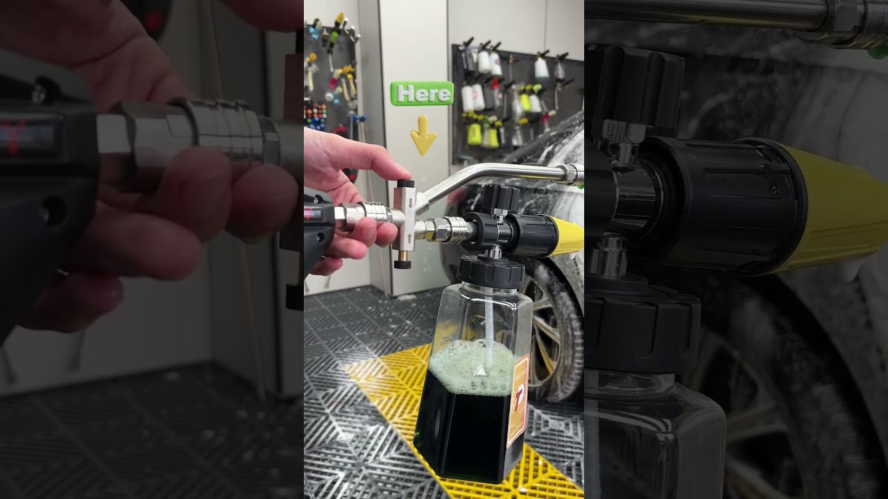 Never Disconnect Again! Tool Daily Dual Connector Foam Cannon REVIEW.