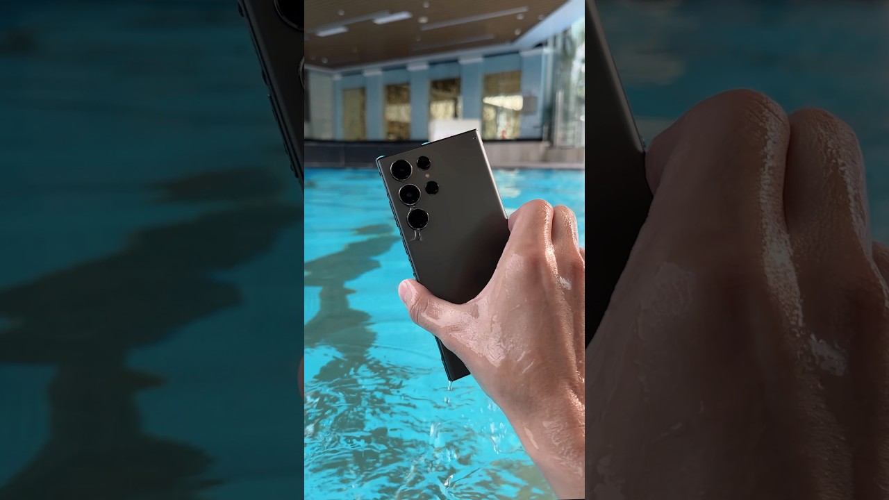 Samsung galaxy s23 ultra smart phone 📱 water 🌊💦 testing 🤯💯 Warking in Water 💦🌊 