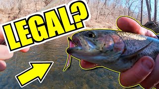 PA Trout Fishing 2025 BEFORE OPENING DAY (LEGAL?)