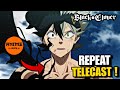 Black Clover Repeat Telecast Timing On  Anime Booth! DARK WEEBS