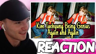 Dancer Reacts To KIM TAEHYUNG V BTS BEING GENIUS AGAIN AND AGAIN