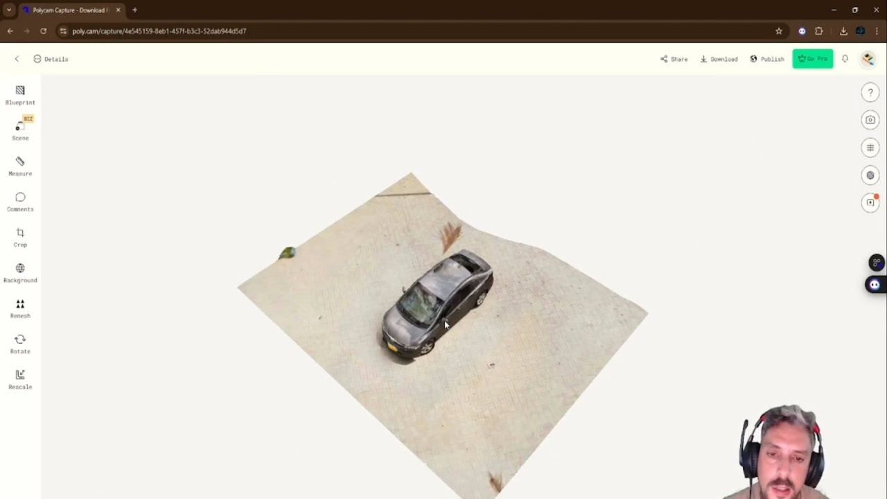 Usando DJI Mini 2 SE para modelagem 3D 