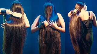 Divine Indian Long Hair Brushing, Playing & Sensory Moments