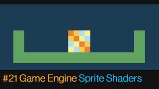 #21 How To Make a Game Engine | C++ and OpenGL | Graphics Module - Create a Sprite Shader