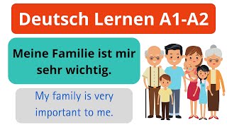 Deutsch Lernen A1-A2 | Lernen German For Beginners | 100 Common Sentences in German