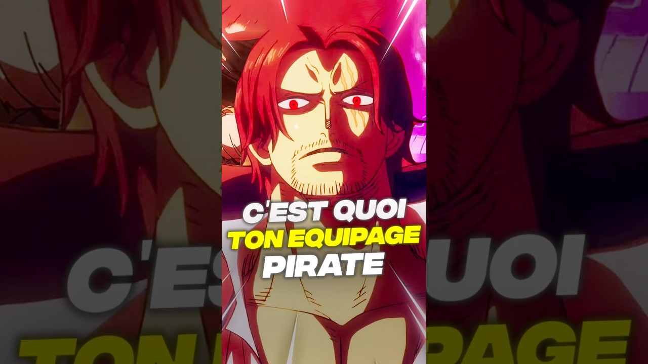 T’es dans QUEL ÉQUIPAGE de ONE PIECE ? #OnePiece #shanks #mugiwara #fruitdudemon #zoro