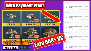 BGMI Earn Free 800+ UC Using This App With Proof screenshot 3