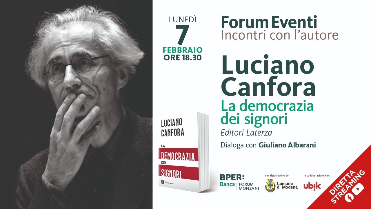 Luciano Canfora presenta 