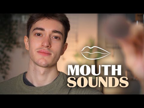 ASMR 🍃 MOUTH SOUNDS e INAUDIBLE en español MUY CERCA del micro | Sonidos relajantes para dormir