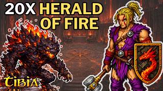 Bonus #1 Bossa Herald of Fire możesz bić na 8 lvl - CZY SIĘ OPŁACA? Giermek prezentuje drop
