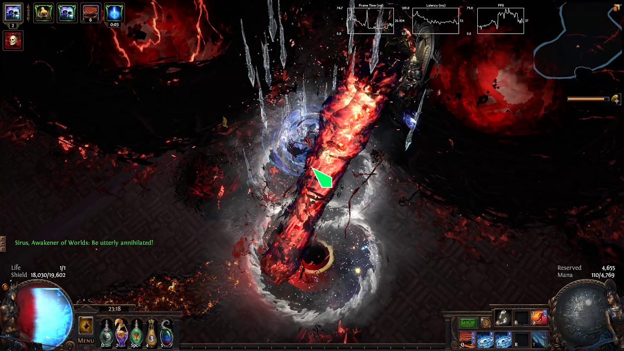 I_Storm_Santa vs. 75th Sirus Awakened Level 8 -  Metamorph league