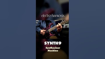 EHX SYNTH9 Synthesizer Machine Pedaal Demo