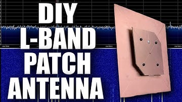 Inmarsat Patch Antenna - Easy build at home