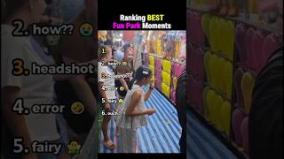 RANKING BEST FUN PARK MOMENTS 🤣