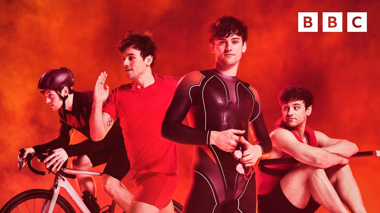 The MOST memorable moments of Tom Daley's incredible challenge 💪 🚴🏻‍♂️ Comic Relief - BBC