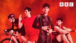 The MOST memorable moments of Tom Daley's incredible challenge 💪 🚴🏻‍♂️ Comic Relief - BBC