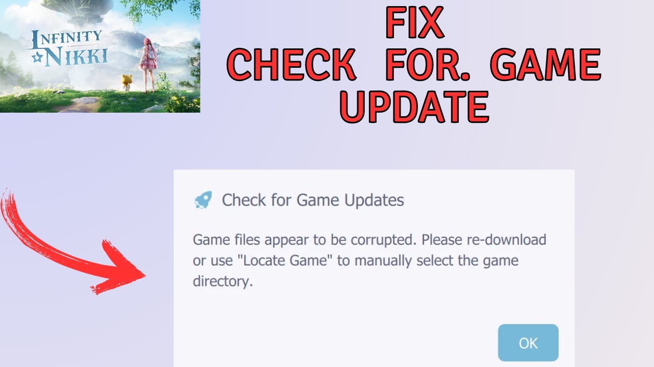 How to Fix Check for game update game files appear to be corrupted in ...