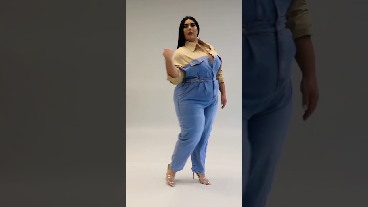 Denim lovers 💙 | Emma Jane jumpsuit looking boldly style 👌 😎 