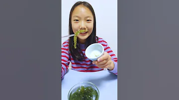 바다포도는 어떤 소스와 찍어 먹으면 맛이 있을까요 Shorts 