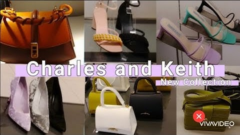 New Collection Of Charles and Keith Shoes Bags Sandals