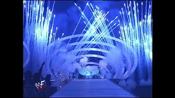 WWF Smackdown Theme With Pyro - Jim Johnston - Everybody On The Ground (1999 - 2001) (HD 720p)