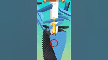 stack Ball All level Gameplay Android iOS 98-99 #shorts #androidgames #stackball