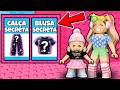 ESCOLHA o ITEM MISTERIOSO para FICAR ESTILOSA NESSA TORRE!! ROBLOX