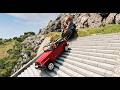 Stairs Jumps Down #17 – BeamNG Drive Crashes