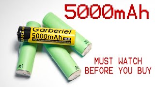MUST WATCH - Before you buy Lithium Batteries 18650 5000mah SCAM