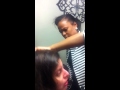 Haircut by Tamika Raye long layers Part 2 (The Blow dry)