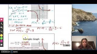PC 2-6B Graphing Rational Functions Notes