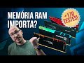 MEMÓRIAS: Frequências mais altas, latências menores, quanto importa?