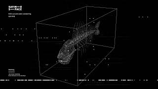 TouchDesigner-Fish bone point cloud