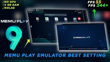 MEmu Play 9 Fix Lag & Speed Up Emulator, Best Settings For Low-End PC (4gb/8gb RAM PC)