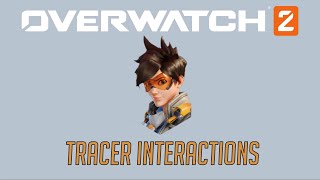 Overwatch 2 Second Closed Beta  Tracer Interactions + Hero Specific Eliminations