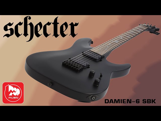 [Eng Sub] Schecter Damien-6 electric guitar (humbuckers and push